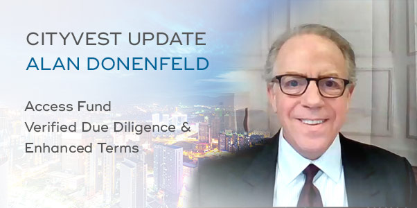 A Note from CityVest's CEO Alan Donenfeld